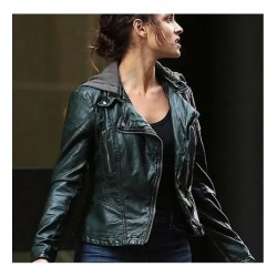 Person of Interest Adria Arjona (Dani Silva) Leather Jacket 
